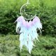 thumbnail image 1 of Atrapasueños de luna Dremisland con luces de hadas, hecho a mano, colgante de turquesa de la suerte con plumas, adorno para colgar en la pared para decoración del hogar del dormitorio de los niños, regalo artesanal. (Verde púrpura), 1 of 4