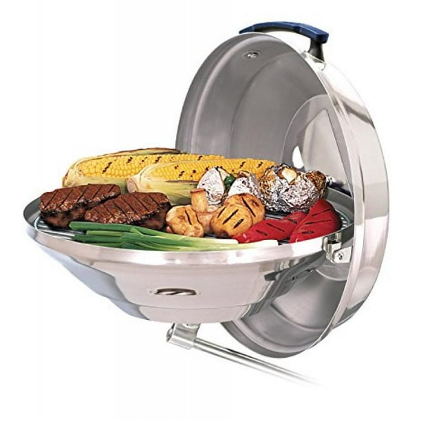Magma Marine Kettle Charcoal Grill w/ Hinged Lid, Party Size Walmart