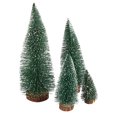 thumbnail image 3 of 4pcs Mini Christmas Tree Artificial Sisal Snow Frost Xmas Tabletop Decor, 3 of 6