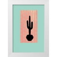 thumbnail image 1 of Murdock, Ramona 17x24 White Modern Wood Framed Museum Art Print Titled - Saguaro Silhouette, 1 of 4