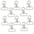 thumbnail image 2 of WASHWEPE 30Pcs Heavy Duty Snap Hook 1.6 Inch Zinc Alloy for DIY Projects and Everyday Use, 2 of 5