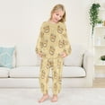 thumbnail image 5 of BZSMCE Unisex Fluffy Pajama Set Teddy Bear Pattern Parade Printed, 5 of 8