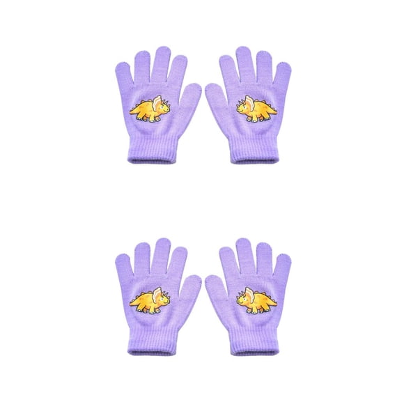 Qarigey 1 par de guantes de invierno para niños, cubierta adorable para mantener el calor, cubiertas para los dedos Type2