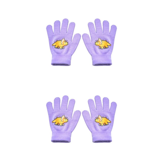 Qarigey 1 par de guantes de invierno para niños, cubierta adorable para mantener el calor, cubiertas para los dedos Type2