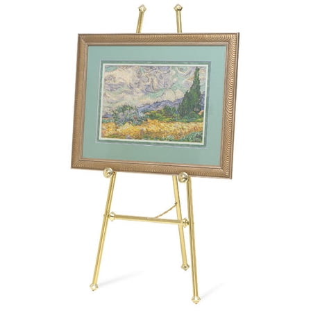 Testrite Baroque Display Easel - Brass-Tone