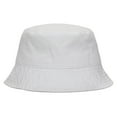 thumbnail image 6 of 2-Pack Black & White Washed 100% Cotton Bucket Hat Everyday Cotton Style Unisex Trendy Lightweight Outdoor Hot Fun Summer Beach Vacation Getaway Headwear, 6 of 8