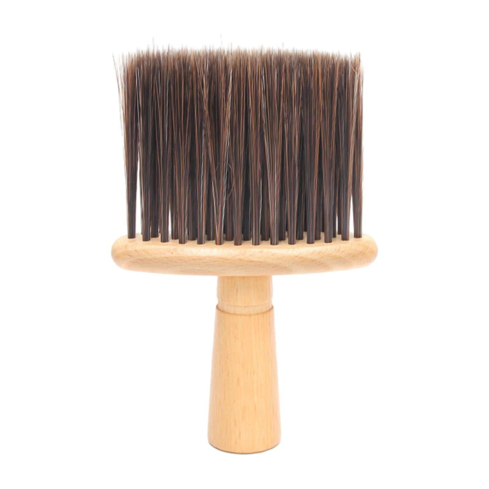 Professional Duster Brush, Nylon Bristles, Wooden Handle, Hair Cutting
