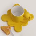 thumbnail image 2 of Taza y platillo de café de cerámica, vajilla nórdica de 8,5 para parejas, Amarillo Sunnimix taza de café, 2 of 8