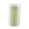 thumbnail image 2 of Botella para almacenar granos, compartimento extraíble, tapa giratoria, contenedor de alimentos para cocina Verde, 2 of 9