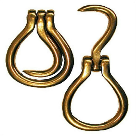 Intrepid International 82339 Brass Folding Hoof Pick