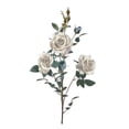 thumbnail image 2 of SPRING PARK Artificial Rose Flower, Plant Vase Wedding Outdoor Garden Home DIY, Small Artificial Faux Greenery for House Decorations, 2 of 7