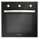 thumbnail image 1 of Horno de gas de 60 cm (24 pulgadas) Whirlpool  WOA105F para empotrar en acero inoxidable negro y puerta triple cristal acabado espejo, 1 of 3