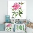 thumbnail image 3 of Designart 'Ancient Pink Peonies' Traditional Framed Art Print, 3 of 4