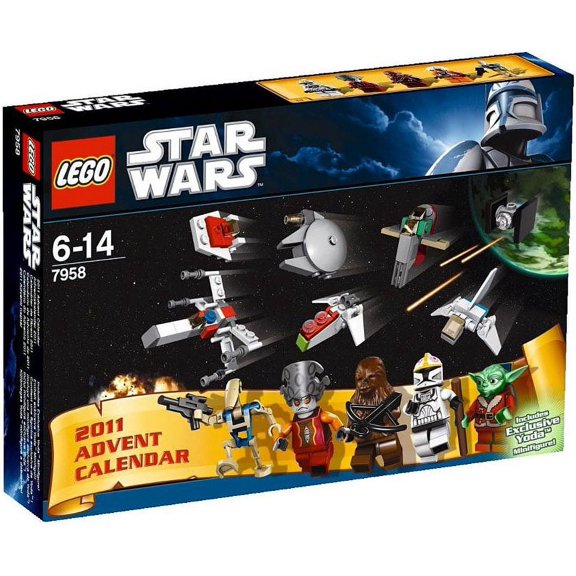 SDCC 2011 Comic-Con Exclusive LEGO Star Wars Advent Calendar Set 7958