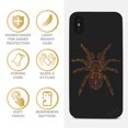 thumbnail image 4 of Case Yard Wooden Case for iPhone-XS-Max Soft TPU Silicone cover Slim Fit Shockproof Wood Protective Phone Cover for Girls Boys Men and Women Supports Wireless Charging Tarantula Design, 4 of 7