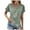 Army Green #4, variant on XWSHYW Women's Tops , Short Sleeve Round Neck Casual Tops Fashion Printed T-Shirt Blouse, Sizes S-5XL