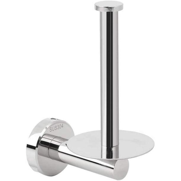 Toilet Roll Holder Wall Mounted Toilet Paper Holder 304 Stainless Steel Toilet Paper Roll Holder Standing for Bathroom