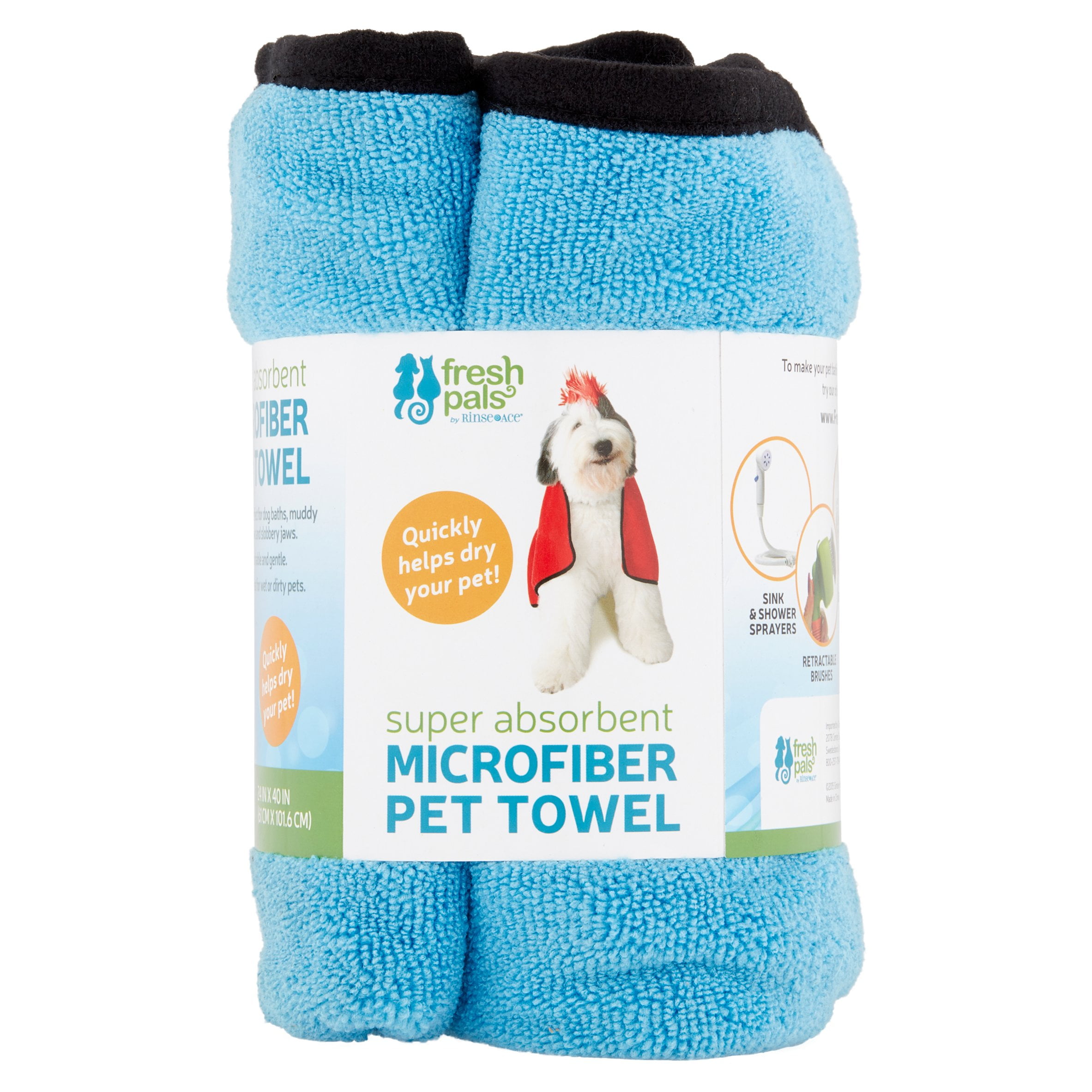 Fresh Pals Microfiber Pet Towel 