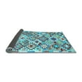 thumbnail image 2 of Ahgly Company Indoor Rectangle Southwestern Light Blue Country Area Rugs, 3' x 5', 2 of 4