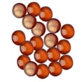 thumbnail image 5 of Juego de 20 cuentas de piedras preciosas naturales de cabujón plano para bricolaje Ágata, 5 of 5