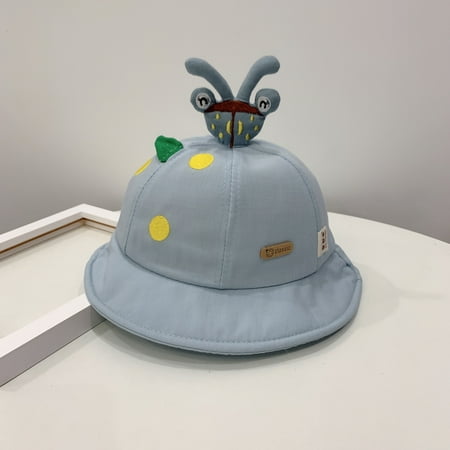 

Hunpta Children Baseball Cap Toddler Baby Kids Boys Girls Cartoon Pattern Bucket Hats Hat Sun Cap
