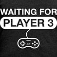 thumbnail image 3 of CafePress - Waiting For Player 3 T Shirt - Womens Football Shirt, 3 of 4