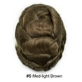 thumbnail image 5 of LYRICAL HAIR Lace Front Toupee for Men Indian Human Hair Replacement System  French Lace Mens Toupee Thin Skin Hairpieces for Man Bleached Front Knots Mens Hair Piece Unit, 5 of 6