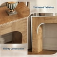thumbnail image 5 of Wooden Console Table, 120 cm Long Sofa Table Behind the Couch, Hallway Table in Country House Style, Narrow Entrance Table, Farm Table for Living Room, Hallway, Entrance, 120 x 30 x 84 cm, 5 of 8