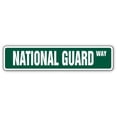 thumbnail image 1 of SignMission SS-National Guard 4 x 18 in. National Guard Street Sign, 1 of 1