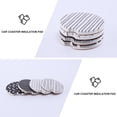 thumbnail image 2 of HAMPPLIES 4Ud Posavasos De Cerámica Para Auto Con Aislamiento De Calor Y Estilo Moderno, 2 of 8
