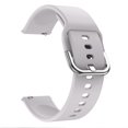 thumbnail image 1 of TORUBIA 20mm Silicone Watch Belt For Garmin Vivoactive 3 Music Smart Watch Pure Color Watch Band (Grey), 1 of 5