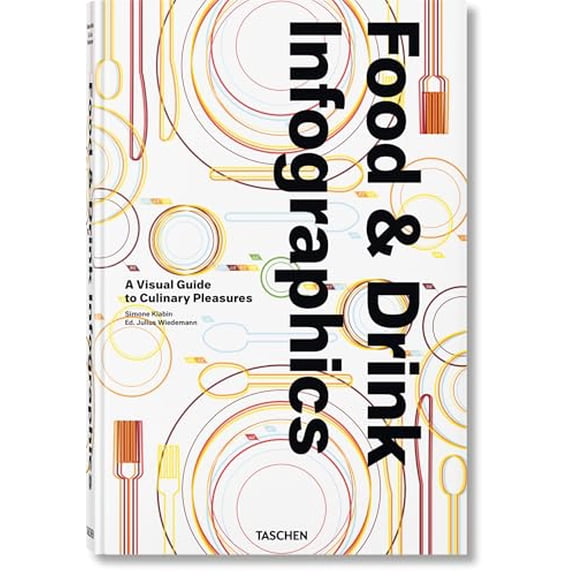 Pre-Owned Food & Drink Infographics. A Visual Guide to Culinary Pleasures (multilingual Edition), 9783836568487, 3836568489, Hardcover, Multilingual edition