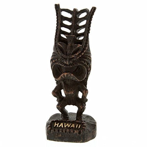 Long Life Tiki God Ancient Hawaiian Island Statue Figure 3 in