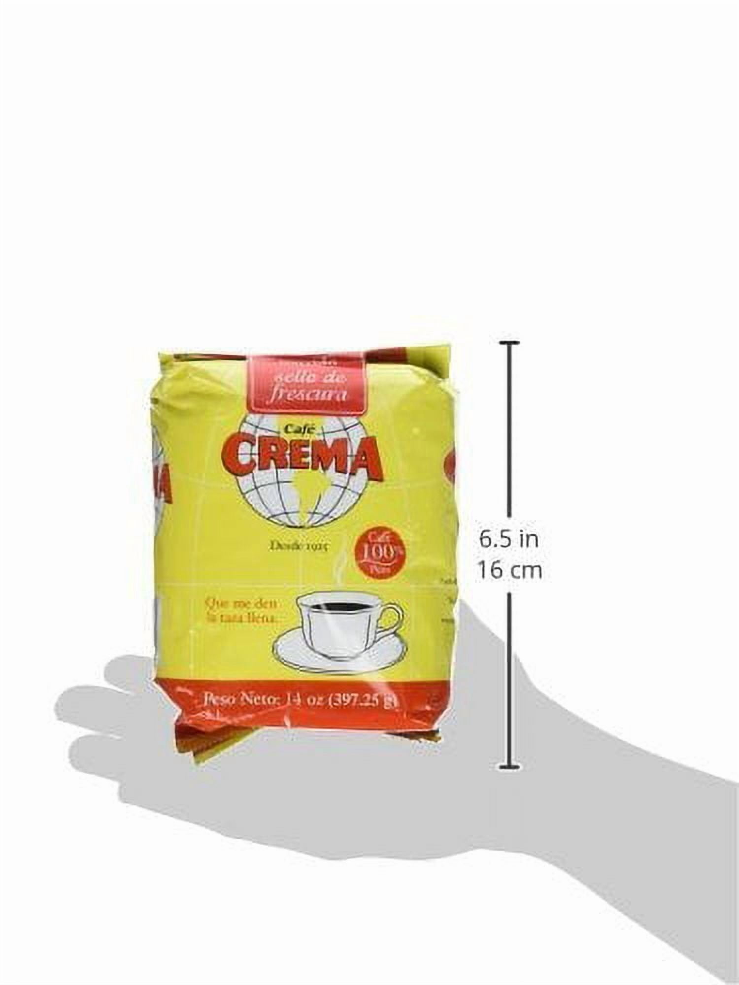 (5 pack) Cafe Crema Ground Coffee , 14 Ounces
