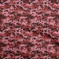 thumbnail image 1 of oneOone Georgette Viscose Maroon Fabric Abstract Sewing Material Print Fabric By The Yard 42 Inch Wide, 1 of 4