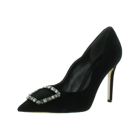

Sam Edelman Womens Harriett Faux Suede Embellished Pumps