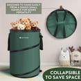 thumbnail image 2 of 2-Pack Collapsible Pop up Trash Cans, Camping and RV Accessories for Inside & Outside, Camper Gear, Tent Essentials, Recycle Can, Travel & Trailer Must-Haves, Garbage Bin and Cool Stuff, 2 of 8