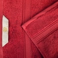 thumbnail image 6 of Superior 800 GSM Egyptian Cotton Heavyweight Bath Towel Set of 4, Red, 6 of 10