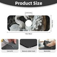 thumbnail image 2 of Sikiie Elegant Swans Black Background Splash Guard for Sink Faucet-1 PC Super Absorbent Fast Drying Mat Sink Gadgets-Splash Guard for Kitchen, Sink Mat, 2 of 7