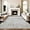 Grey, variant on 5x7 Area Rugs for Living Room, Beige Floral Washable Rugs for Dining Room, Bedroom, Home Office, Vintage Non-Slip Thin Rug