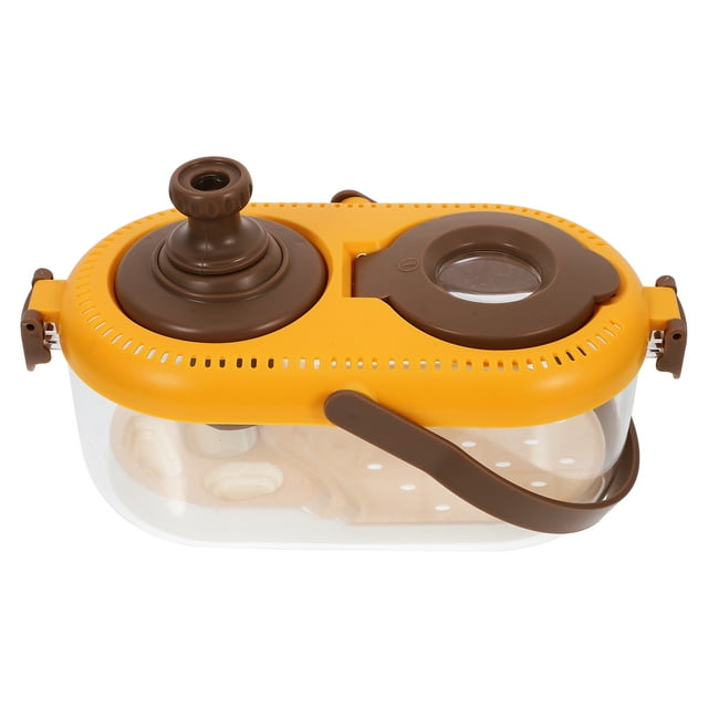 KAKOWELY insect magnifier box kit 1 Set Outdoor Explorer Kit Silkworm Box Insect Observation Magnifier Box With Light9.84"X5.12"X4.92"