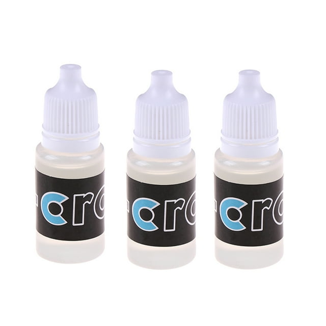 3 Uds Aceite Lubricante para Rodamientos Lubricante de Baja Viscosidad para Rodillos para Patines de Ruedas 10ml ANGGREK Otros