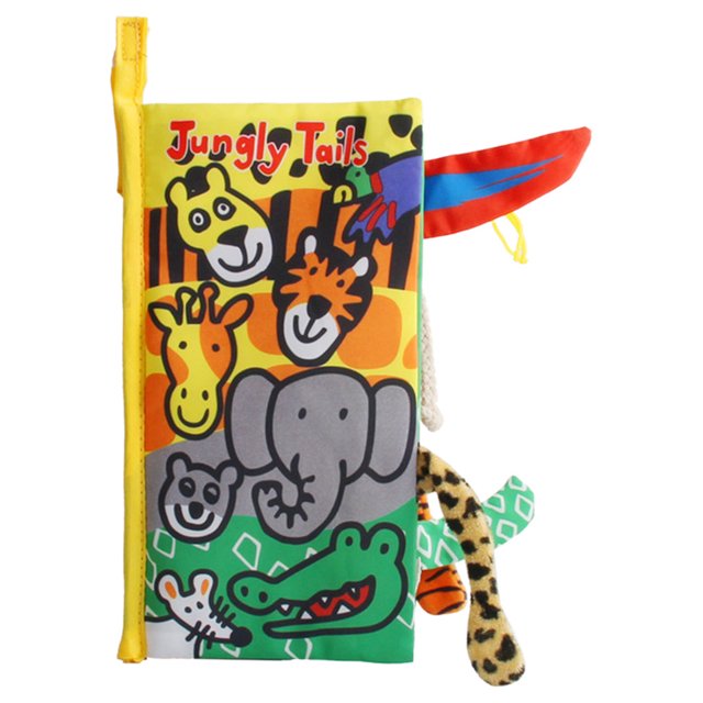 Libro Arrugado Interactivo para Bebés Sunnimix Selva 22.5x12cm 5 Páginas