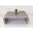 thumbnail image 2 of New Handmade bone inlay Coffee Table, bone inlay Coffee Table, bone inlay Centre Table, living room Coffee Table, bone inlay furniture, 2 of 5