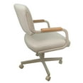 thumbnail image 3 of Swivel Tilt Kitchen Caster Chair with Wheels M-114 - Ocean Beige - Beige Natural, 3 of 3