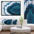 thumbnail image 4 of Designart - Géode Brésilienne Bleue - Impression d'Art Mural sur Toile Encadrée Abstraite, 4 of 4