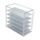 thumbnail image 4 of Caja de almacenamiento de pestañas postizas acrílicas de 5 capas con cubierta a prueba de polvo Blanco, 4 of 9