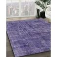 thumbnail image 2 of Ahgly Company Indoor Round Abstract Purple Abstract Area Rugs, 6' Round, 2 of 6