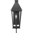 thumbnail image 2 of Progress Lighting Richmond Hill 1-Light Wall Lantern in Textured Black, Clear Glass Panels, Steel Material, 2 of 10