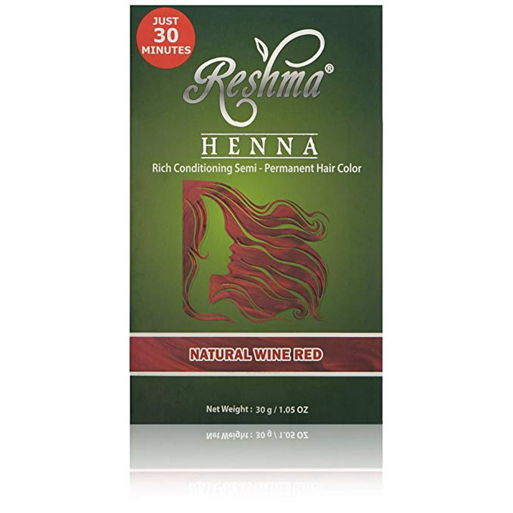 Reshma Beauty Natural Wine Red 30 Minute Henna Hair Color